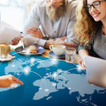 Global reach to diverse audience